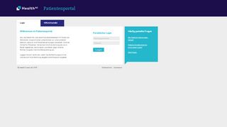
                            8. Patientenportal der Health AG