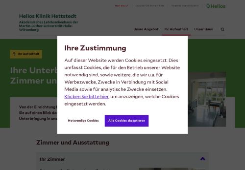 
                            10. Patientenzimmer | Helios Klinik Hettstedt - Helios Gesundheit