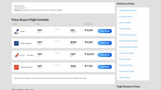 
                            5. Patna Airport, Flights to/from Patna | Information on Patna Airport ...