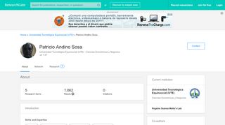 
                            13. Patricio Andino Sosa | Universidad Tecnológica Equinoccial (UTE ...