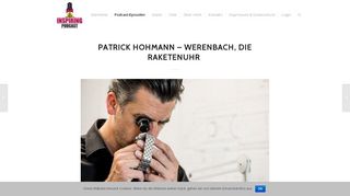 
                            11. Patrick Hohmann - Werenbach, die Raketenuhr - Inspiring Podcast