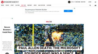 
                            9. Paul Allen death: The Microsoft founder who was a space pioneer ...