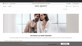 
                            7. PAUL HEWITT | Aktionen