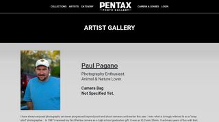 
                            10. Paul Pagano - PENTAX : PENTAX Photo Gallery artist page