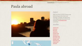 
                            7. Paula abroad - Auslandsblog.de