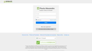 
                            12. Paula Alexandre | Consultor Independente Herbalife | Conectar