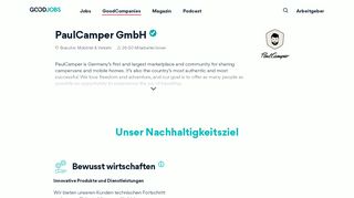 
                            12. PaulCamper - Mission und Jobs | GoodJobs