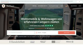 
                            10. PaulCamper - private Wohnmobil-Vermietung in Deutschland