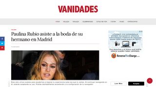 
                            11. Paulina Rubio asiste a la boda de su hermano en Madrid - Vanidades