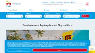 
                            9. Pauschalreisen günstig online buchen | ITS.de