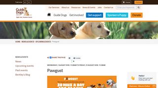 
                            2. Pawgust | Guide Dogs NSW/ACT