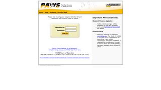 
                            10. PAWS - Panther Access to Web Services