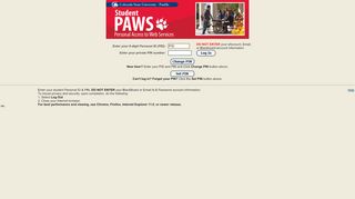 
                            11. PAWS Services Login