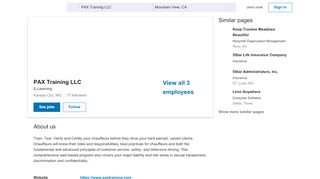
                            13. PAX Training LLC | LinkedIn