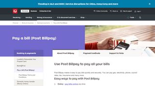 
                            5. Pay a bill (Post Billpay) - Australia Post