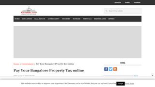 
                            10. Pay Bangalore Property Tax Online | BBMP Property Tax ... - Karnataka