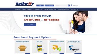 
                            8. Pay Bill - Hathway | India's Best Digital Cable Tv and Broadband ...