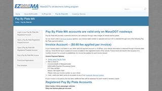 
                            7. Pay By Plate MA - EZDriveMA