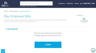 
                            3. Pay Empower Bills | DubaiNow