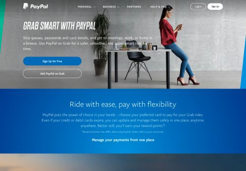 
                            11. Pay for your Grab - PayPal Singapore