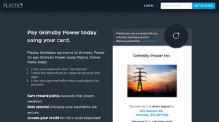 
                            10. Pay Grimsby Power with Plastiq
