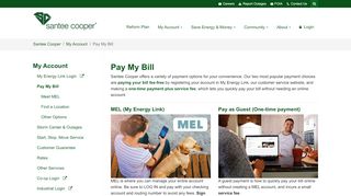 
                            1. Pay My Bill - Santee Cooper