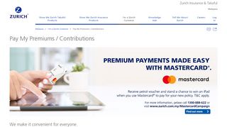 
                            10. Pay My Premiums / Contributions | Im a Zurich Customer | ...