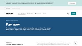 
                            11. Pay now | Intrum