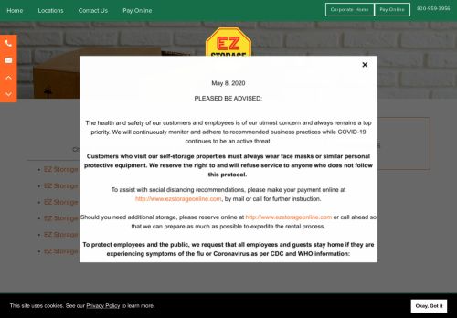 
                            4. Pay Online | EZ Storage