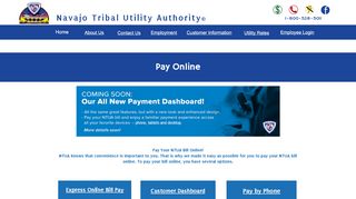
                            9. Pay online - Navajo Tribal Utility Authority