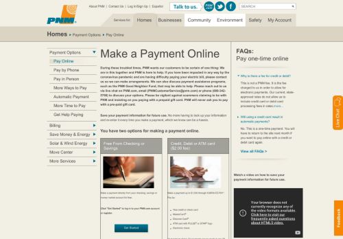 
                            10. Pay Online - PNM