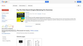 
                            11. Pay Per Click Search Engine Marketing For Dummies