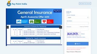 
                            6. Pay Point India: Login