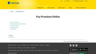 
                            7. Pay Premium Online | Aviva India - Aviva Life Insurance