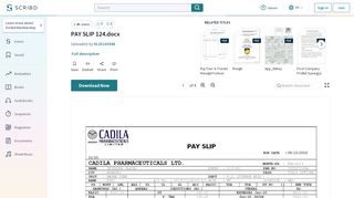 
                            3. PAY SLIP 124.docx - Scribd