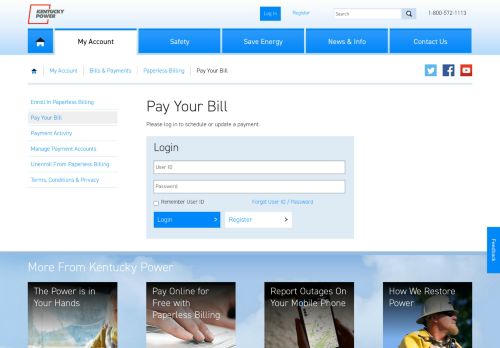 
                            7. Pay Your Bill - Kentucky Power