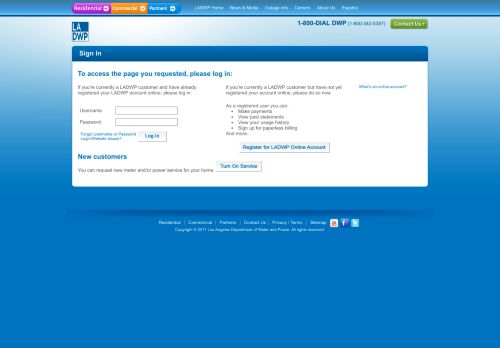 
                            6. Pay Your Bill - LADWP.com Login