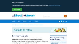 
                            7. Pay your rates online | nidirect