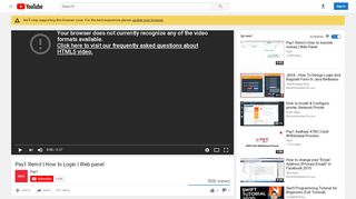 
                            5. Pay1 Remit | How to Login | Web panel - YouTube
