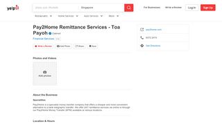 
                            10. Pay2Home Remittance Services - Toa Payoh - Financial Services - Blk ...