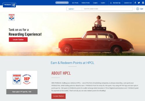 
                            12. PAYBACK - HPCL Rewards Program, Points, Offers