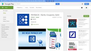 
                            10. PAYBACK - Karte, Coupons, Geld – Apps bei Google Play