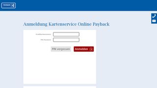 
                            3. PayBack - Kartenservice online