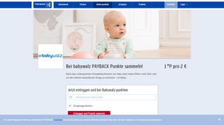 
                            7. • PAYBACK ÖSTERREICH • Jetzt bei babywalz Online Punkte sammeln!