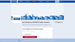 
                            10. • PAYBACK ÖSTERREICH • Jetzt bei Cyberport.at Online Punkte ...