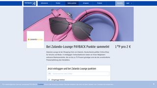 
                            10. • PAYBACK ÖSTERREICH • Jetzt bei Zalando-Lounge Online Punkte ...