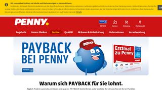 
                            8. PAYBACK Punkte sammeln: PENNY.de