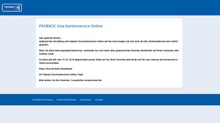 
                            5. PAYBACK Visa Kartenservice Online - BW-Bank