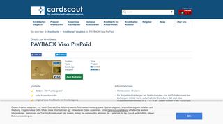 
                            7. PAYBACK Visa PrePaid: Alle Vorteile | cardscout