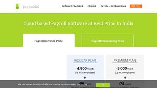 
                            5. Paybooks HR & Payroll Software Price | Low Cost Payroll Software